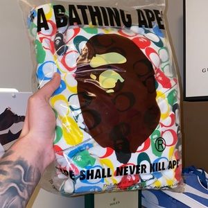 Bape X Coach hoodie collab.